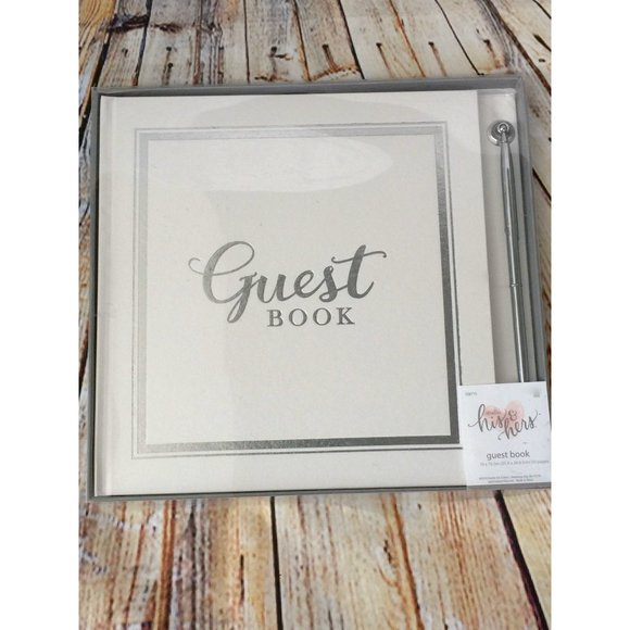 Studio His & Hers Guest Book & Pen - Picture 7 of 12